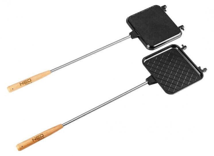 Тостер для сендвічів Neo Tools, нержавіюча сталь, 15.5x13.5см, 41.5см RC_63-156 фото