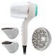 Фен HYDRAluxe PRO, 2200Вт, режимов-3, дифузор, иониз-я, хол. обдув, белый Remington RC_EC9001 фото 3