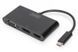 Адаптер Digitus USB-C - HDMI+DP+VGA, M/F, 0.11 m RC_DA-70859 фото 1