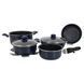 Набір посуду Gimex Cookware Set induction 8 предметів Bule (6977228) DS_DAS302020 фото 1