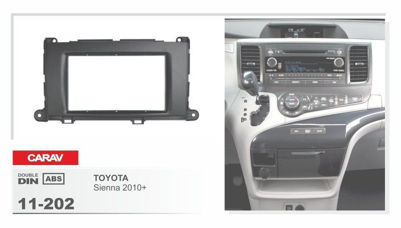 Перехідна рамка CARAV 11-202 для TOYOTA Sienna 2010-2014 AV_11-202 фото