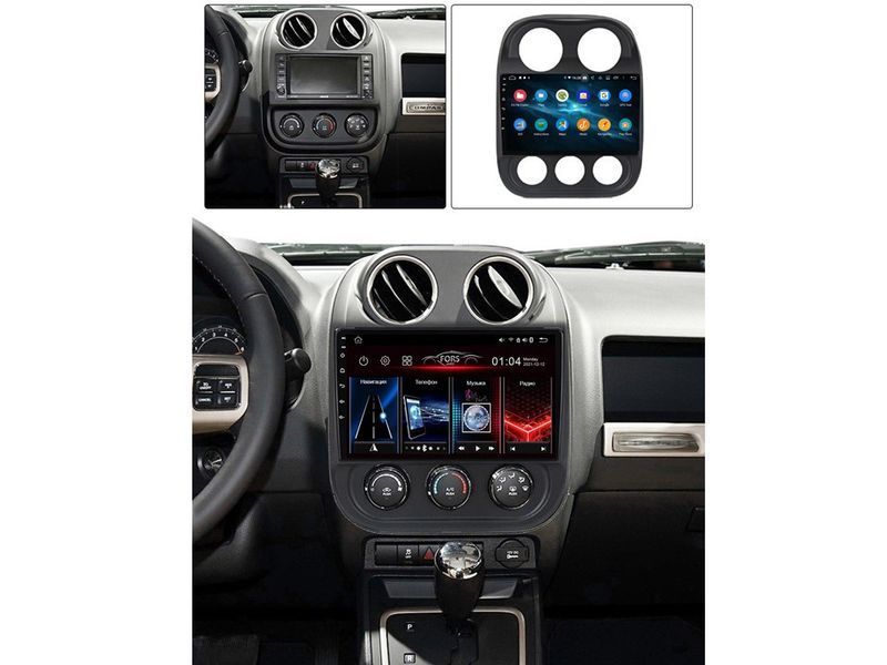 Штатная автомагнитола FORS.auto FS 6 MAX для Jeep Compass 2010-2016 FA_FS-6145 фото