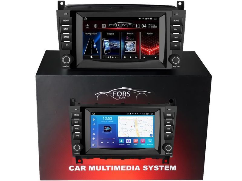 Штатная автомагнитола FORS.auto FS 2 PRO для Mercedes Benz W203 (7", 2+32Gb, CarPlay) 2005-2006 FA_2 PRO-W203 фото