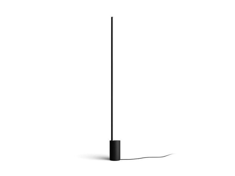 Торшер розумний Philips Hue Signe, 2000-6500, RGB, Gradient, ZigBee, дим, 145см, чорний RC_915005987201 фото
