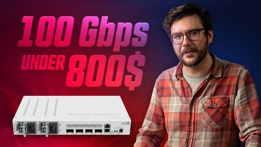 Комутатор MikroTik Cloud Router Switch CRS504-4XQ-IN RC_CRS504-4XQ-IN фото