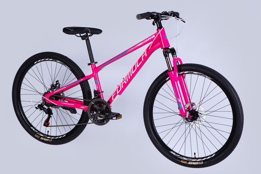 Велосипед AL 26" Formula MOTION DD FR рама-13" рожево-білий 2025 VT_OPS-FR-26-756 фото