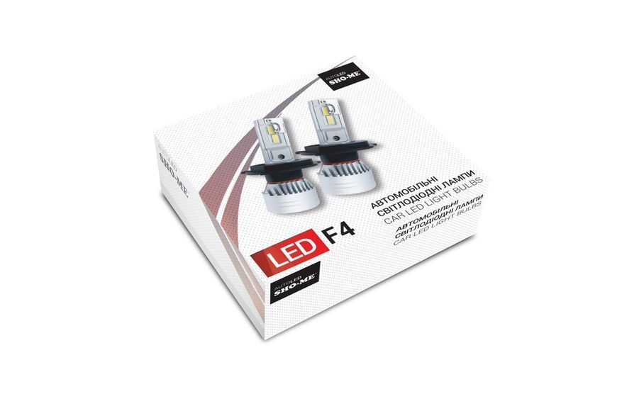 LED лампи Sho-Me F4 H7 6500K 40W (SM F4 H7) MA_SM F4 H7 фото