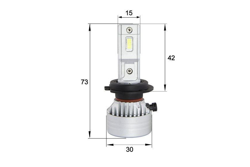 LED лампи Sho-Me F4 H7 6500K 40W (SM F4 H7) MA_SM F4 H7 фото