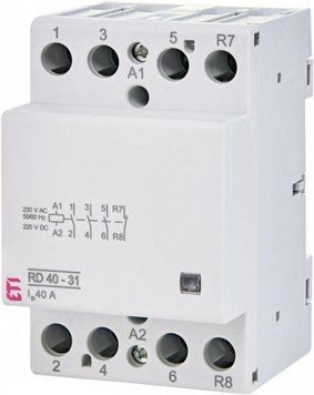 Контактор модульний ETI 2464020 RD 40-31 230V AC/DC RC_2464020 фото