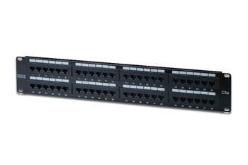 Патч-панель DIGITUS САТ 5e UTP, 19", 2U, 48 портов, собрана RC_DN-91548U фото