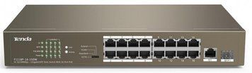 Коммутатор Tenda TEF1118P-16-150W RC_TEF1118P-16-150W фото