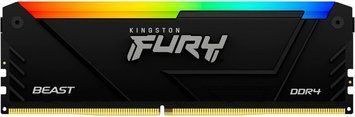 Память ПК Kingston DDR4 16GB 3200 FURY Beast RGB RC_KF432C16BB2A/16 фото