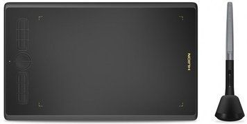 Графічний планшет Huion 8"x5" H580X USB-C, чорний RC_H580X фото