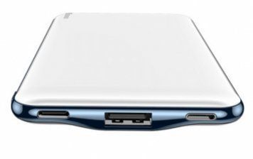 Повербанк Baseus Simbo 10000mAh Fast Charge, USB, White, Q1 U_29505 фото