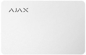 Ajax Бесконтактная карта Pass белая, 100шт RC_000022790 фото
