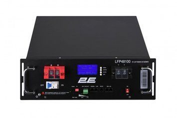 Акумуляторна батарея 2E LFP48, 48V, 100Ah, 19" LCD 16S RC_2E-LFP48100-LCD фото