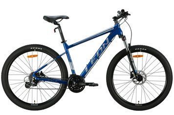 Велосипед алюминий 27.5" Leon XC 80 AM Hydraulic lock out HDD рама-18" синий с серым 2024 VT_OPS-LN-27.5-164 фото