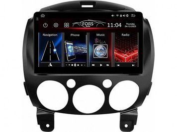 Штатная автомагнитола FORS.auto FS 2 PRO для Mazda 2 (2+32Gb, 9") 2007-2014 FA_FS-2066 фото