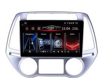 Штатна автомагнітола FORS.auto FS 4 PRO для Hyundai I20 (4+64Gb, 9", Auto AC) 2012-2014 FA_FS-4164 фото