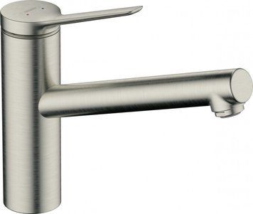 Змішувач для кухні Hansgrohe Zesis M33, довж.виливу - 220мм, поворотний, 1важіль, KM150, сталь RC_74802800 фото