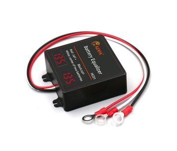 Балансир HС01 для акумуляторних батарей AGM, GEL, Li-ion, LiFePo4, 2x12V, 5A, LED індикація, 70x70x27mm U_37841 фото