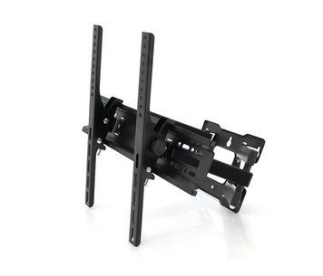 Кронштейн для TV LS206E, 26"-55", витримує до 45 кг, кут нахилу &plusmn;15&deg;, колір - чорний U_24033 фото