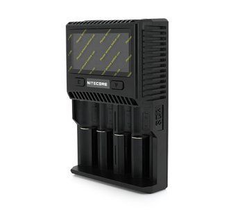 Зарядное устройство универсальное Nitecore SC4, 4 канала, LCD дисплей, поддерживает Li-ion, Ni-MH и Ni-Cd U_32303 фото