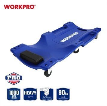 Лежак підкатний автослюсаря WORKPRO 102 см PRO WP319002 DC_409770 фото
