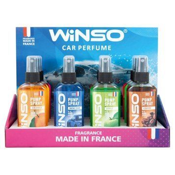 Ароматизатор Winso Pump Spray MIX №1, 75мл, 12шт LI_500001 фото
