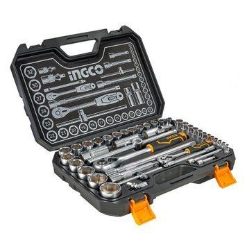 Набір головок торцевих 1/4" та 1/2" 44 предмети INGCO INDUSTRIAL IN_HKTS42441 фото