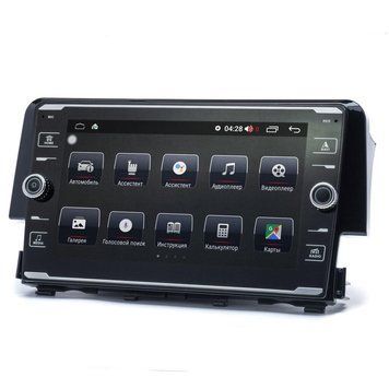 Штатна автомагнітола Prime-X 22-650/8K, 4+64, 4G для HONDA Civic 2016-2018 PX_2000000021348 фото