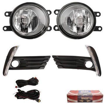 Фары доп.модель Toyota Corolla 2016-18/TY-577L1-A/H11-12V55W+DRL-3W/3W/FOG+DRL+TURN/эл.проводка (TY- OL_00000051853 фото