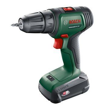 Bosch Шуруповерт-дриль акумуляторна UniversalDrill 18V 18В 1х1.5А&middot;год 20Нм 0-440&middot;0-1450об&middot;хв кейс ЗП 1.3кг RC_0.603.9D4.001 фото