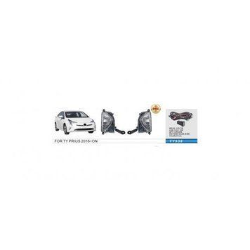 Фары доп.модель Toyota Prius XW50 2015-22/TY-938L/LED-12V6W+DRL-3W/эл.проводка (TY-938-LED FOG+DRL) OL_50012 фото