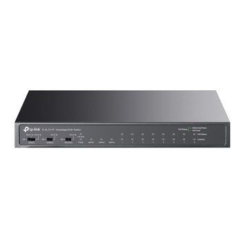 Комутатор TP-LINK TL-SL1311P 8x1FE (8xPoE), 2xGE, 1xSFP, 65Вт, Некерований RC_TL-SL1311P фото