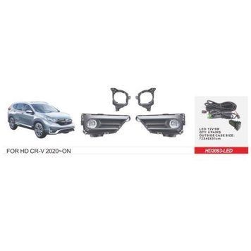 Фары доп.модель Honda CR-V/2019-/HD-2093L/U.S TYPE/LED-12V5W/эл.проводка (HD-2093-LED) OL_53024 фото