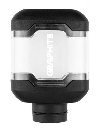 Шліфмашина ексцентрикова GRAPHITE 300Вт 125мм 7000-13000об/хв орбіта 1мм 1.21кг RC_59G348 фото