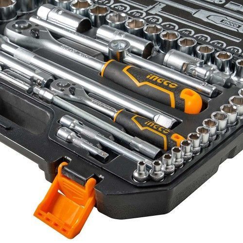 Набір головок торцевих 1/4" та 1/2" 44 предмети INGCO INDUSTRIAL IN_HKTS42441 фото