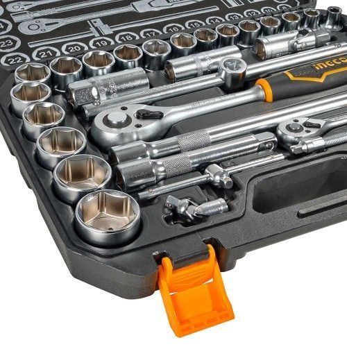 Набір головок торцевих 1/4" та 1/2" 44 предмети INGCO INDUSTRIAL IN_HKTS42441 фото