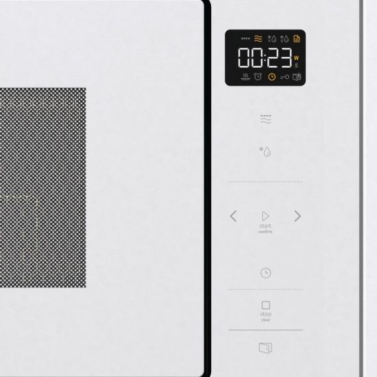 Микроволновая печь Gorenje BM251SG2WG встраиваемая, 25л, электр. управл., 900Вт, гриль, дисплей, приготовление RC_BM251SG2WG фото