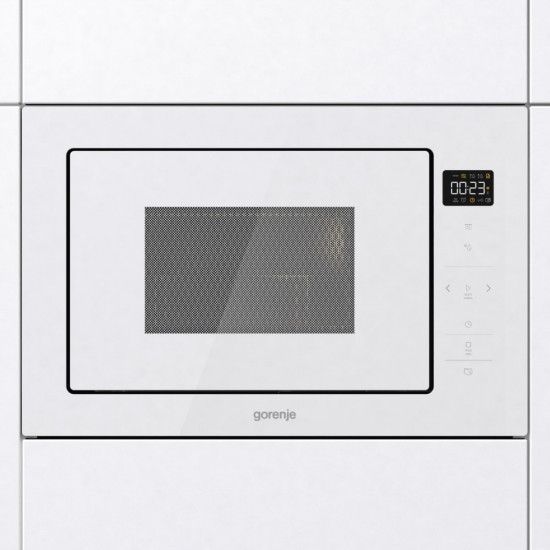 Микроволновая печь Gorenje BM251SG2WG встраиваемая, 25л, электр. управл., 900Вт, гриль, дисплей, приготовление RC_BM251SG2WG фото