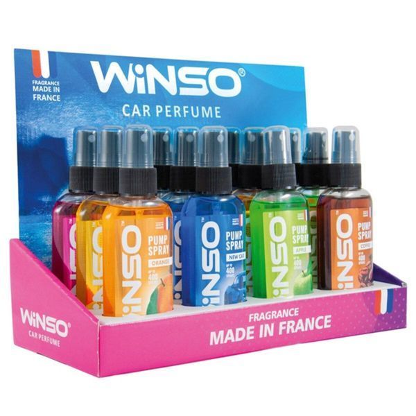 Ароматизатор Winso Pump Spray MIX №1, 75мл, 12шт LI_500001 фото