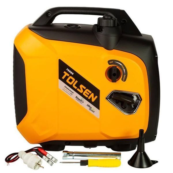 Електрогенераторна установка бензинова інверторна Tolsen 2000W TG_79986 фото