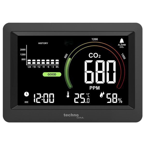 Метеостанція Technoline WL1028 Black (WL1028) DS_DAS302446 фото