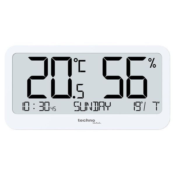 Термогігрометр Technoline WS9455 White (WS9455) DS_DAS302453 фото