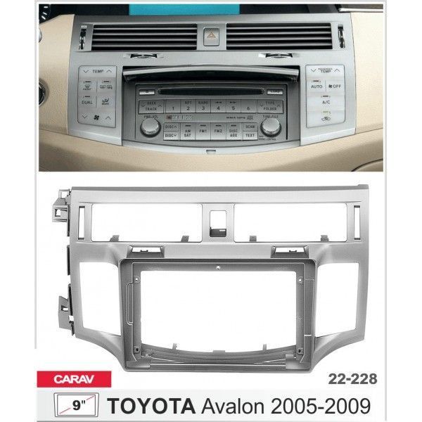 Перехідна рамка Toyota Avalon Carav 22-228 AV_22-228 фото