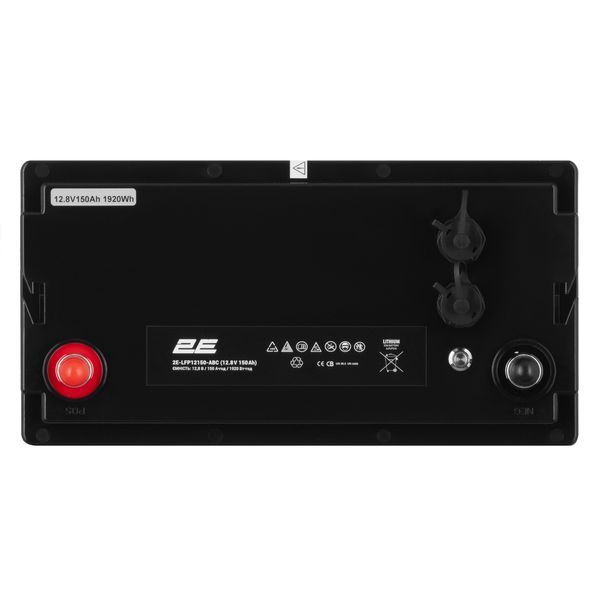 2E Акумуляторна батарея LFP12, 12В, 150А&bull;рік, ABC 4S RC_2E-LFP12150-ABC фото