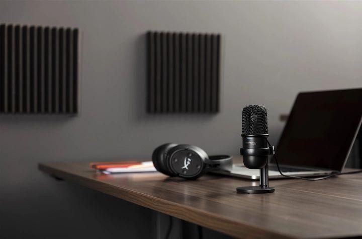 Геймінговий мікрофон HyperX SoloCast, Bi, USB-A, 2м, NGenuity, чорний RC_4P5P8AA фото