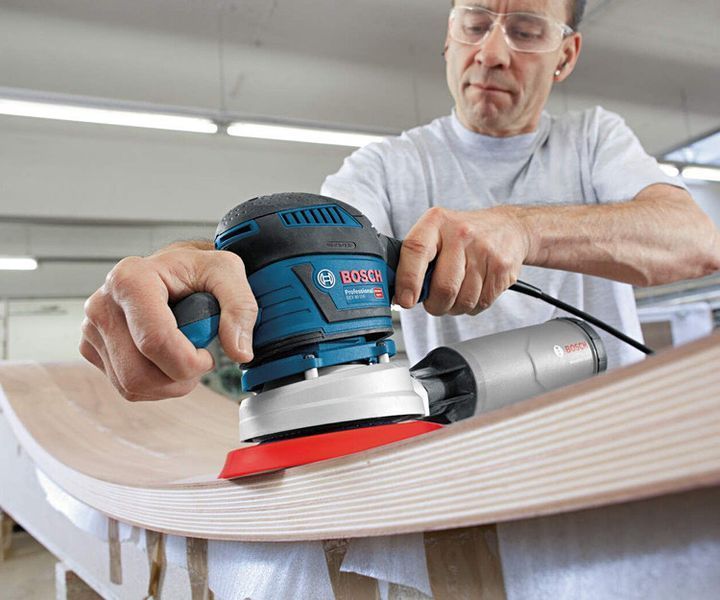 Ексцентрикова шліфувальна машина Bosch GEX 40-150 Professional (060137B202) RC_0.601.37B.202 фото
