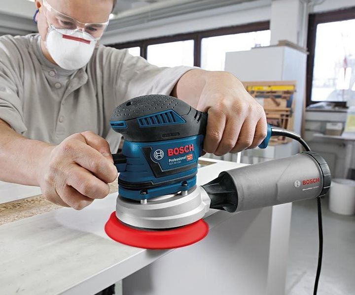 Ексцентрикова шліфувальна машина Bosch GEX 40-150 Professional (060137B202) RC_0.601.37B.202 фото